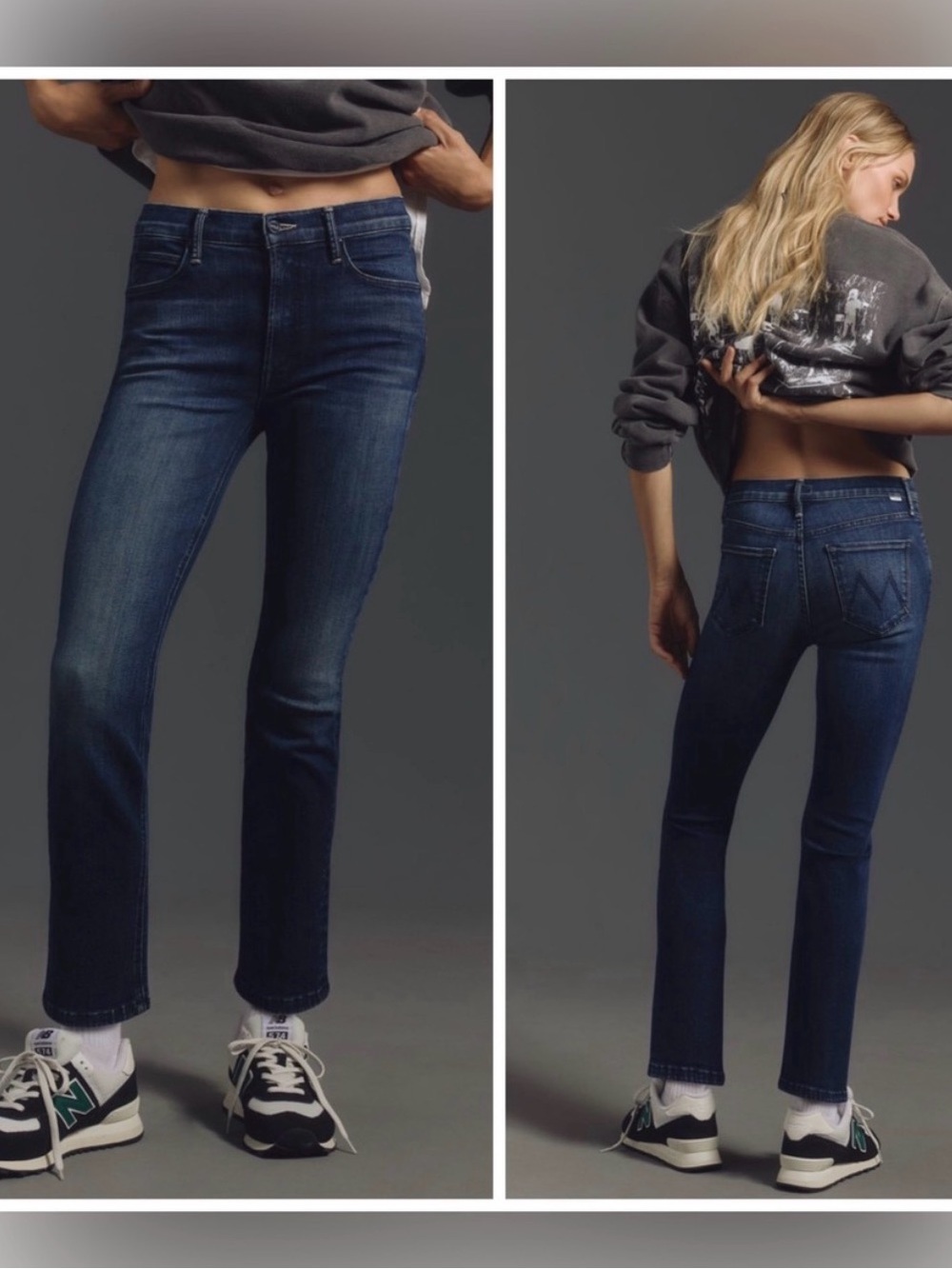 Mother the Mid Rise Dazzler Ankle Jeans Heirloom Size 31